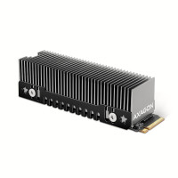 Радіатор Axagon для диска M.2 SSD CLR-M2XT Grey