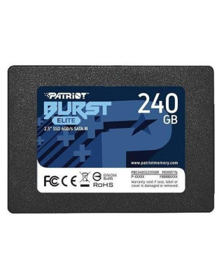 SSD накопичувач PATRIOT Burst Elite 240 GB (PBE240GS25SSDR)