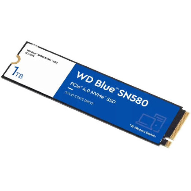 Накопичувач SSD WD M.2 2280 1TB BLUE SN580 (WDS100T3B0E)