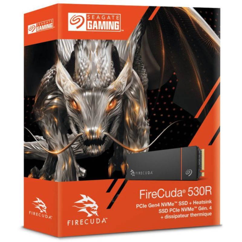 Накопичувач SSD M.2 2280 4TB FireCuda 530R with Heatsink Seagate (ZP4000GM3A073)