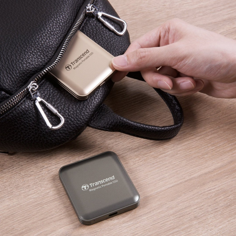 Накопичувач SSD Transcend ESD420 1TB USB Type-C 3D NAND TLC Champagne Gold (TS1TESD420G)