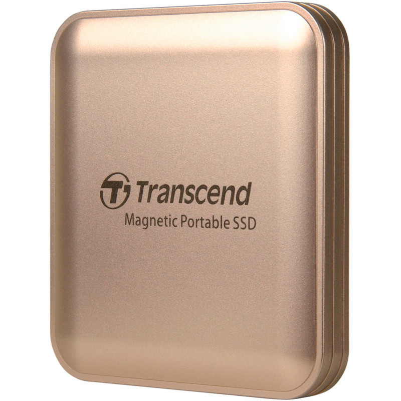 Накопичувач SSD Transcend ESD420 2TB USB Type-C 3D NAND TLC Champagne Gold (TS2TESD420G)