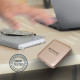 Накопичувач SSD Transcend ESD420 2TB USB Type-C 3D NAND TLC Champagne Gold (TS2TESD420G)