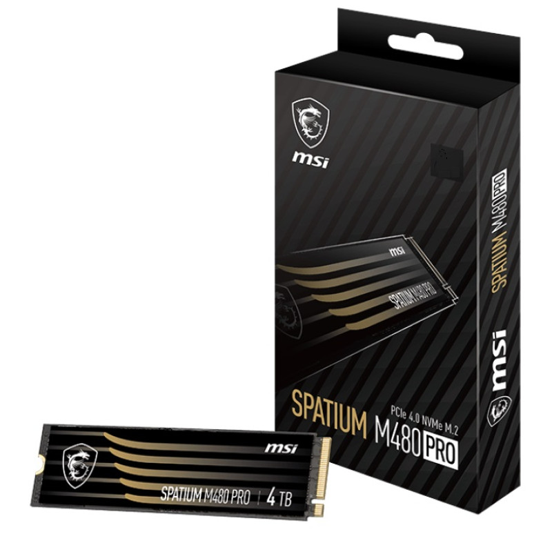 Накопичувач SSD MSI 1TB Spatium M480 Pro (S78-440L1G0-P83)