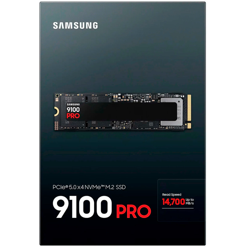Накопичувач SSD Samsung 9100 PRO V-NAND TLC 4TB M.2 (2280 PCI-E) NVMe 2.0 (MZ-VAP4T0BW)