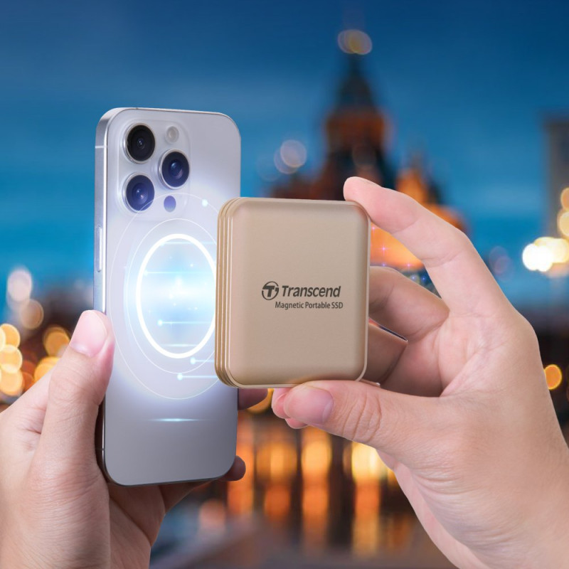 Накопичувач SSD Transcend ESD420 4TB USB Type-C 3D NAND TLC Champagne Gold (TS4TESD420G)