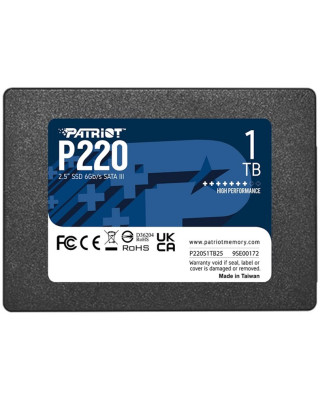 Накопичувач SSD Patriot 1TB P220 (P220S1TB25)