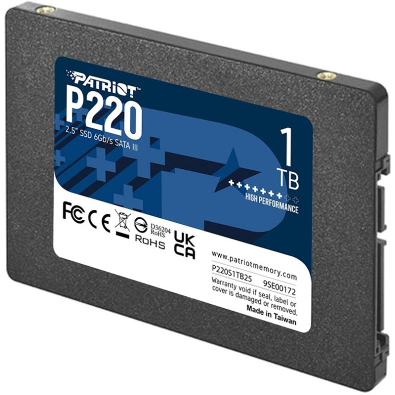Накопичувач SSD Patriot 1TB P220 (P220S1TB25)