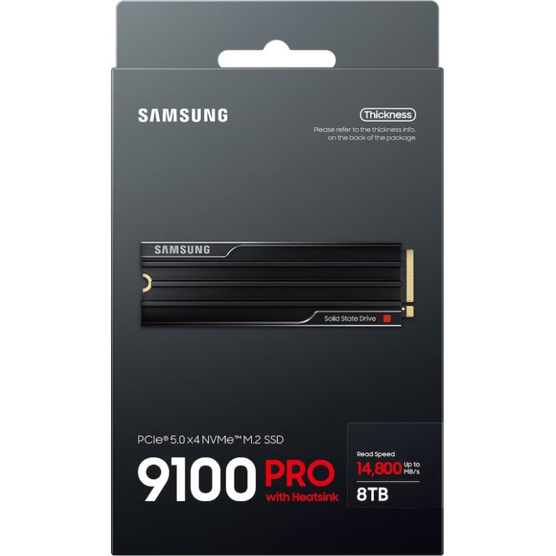 Накопичувач SSD Samsung M.2 8TB PCIe 5.0 9100PRO (MZ-VAP8T0CW)