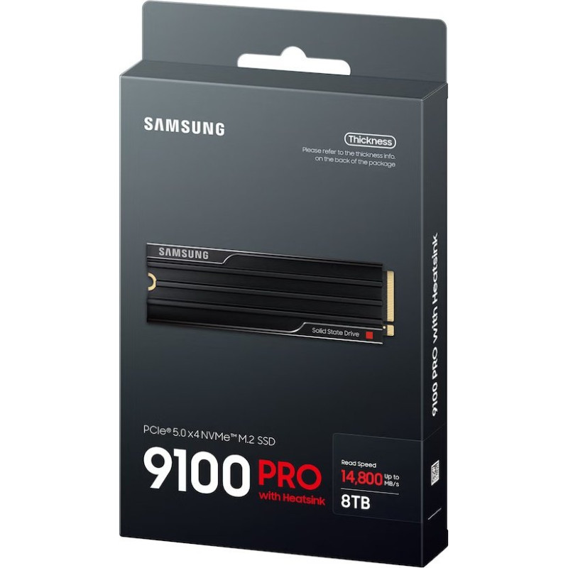 Накопичувач SSD Samsung M.2 8TB PCIe 5.0 9100PRO (MZ-VAP8T0CW)