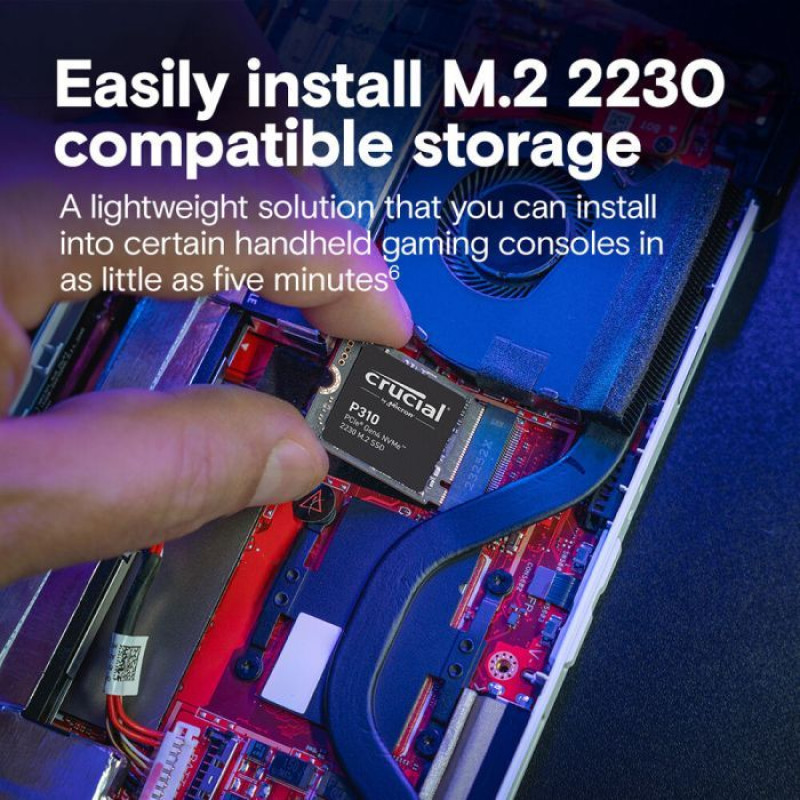 Накопичувач SSD Micron (Crucial) M.2 2230 1TB P310 (CT1000P310SSD2)