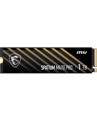 Накопичувач SSD MSI Spatium M470 Pro 1TB M.2 2280 NVMe PCIe 4.0 x4 3D NAND TLC (S78-440L0J0-P83)