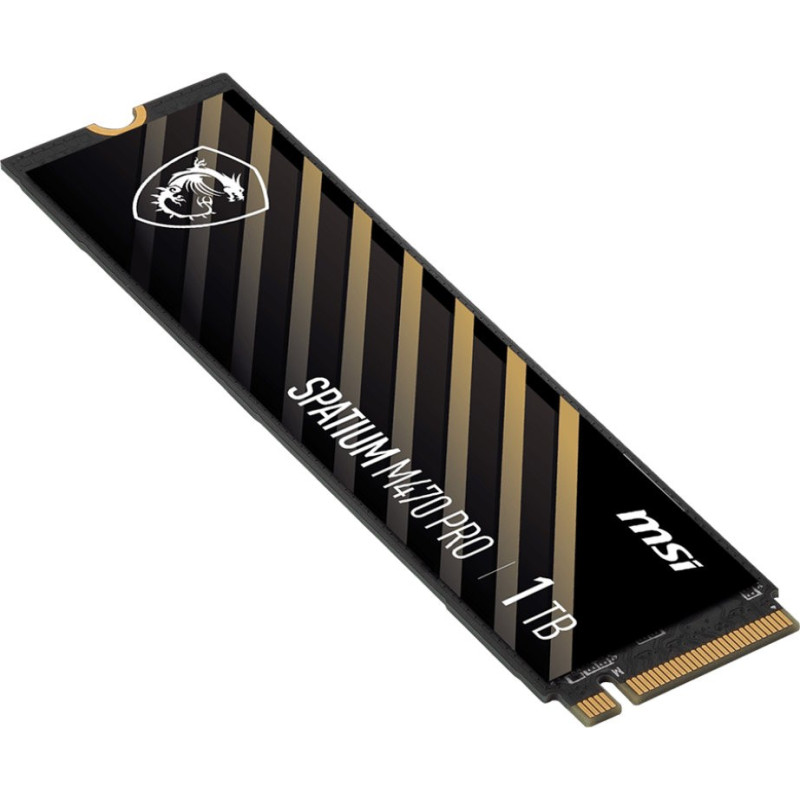Накопичувач SSD MSI Spatium M470 Pro 1TB M.2 2280 NVMe PCIe 4.0 x4 3D NAND TLC (S78-440L0J0-P83)
