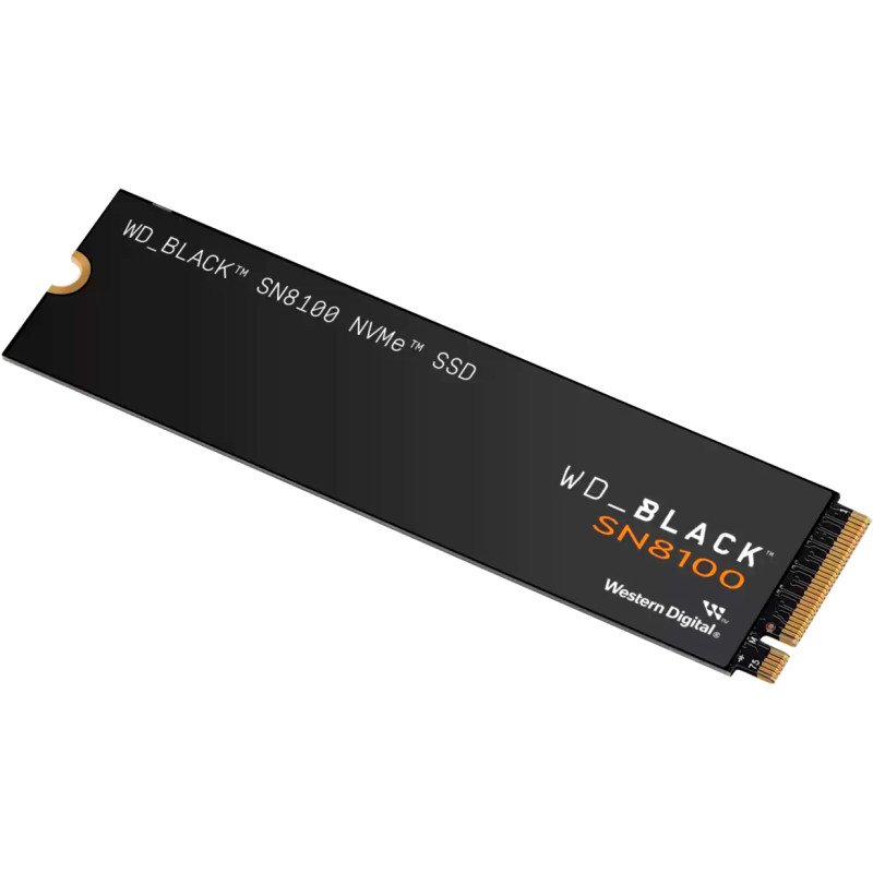 Накопичувач SSD Western Digital Black SN8100 1TB NVMe M.2 2280 PCIe 5.0 x4 3D NAND TLC (WDS100T1X0M)