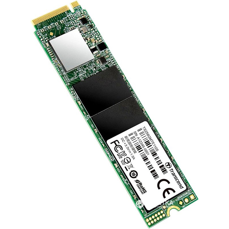Накопичувач SSD Transcend 256GB M.2 (TS256GMTE110S)