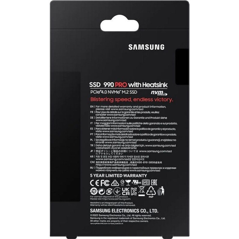 Накопичувач SSD Samsung M.2 2280 2TB (MZ-V9P2T0CW)