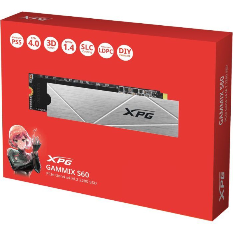 SSD накопичувач ADATA 2 TB XPG Gammix S60 (AGAMMIXS60-2T-CS)