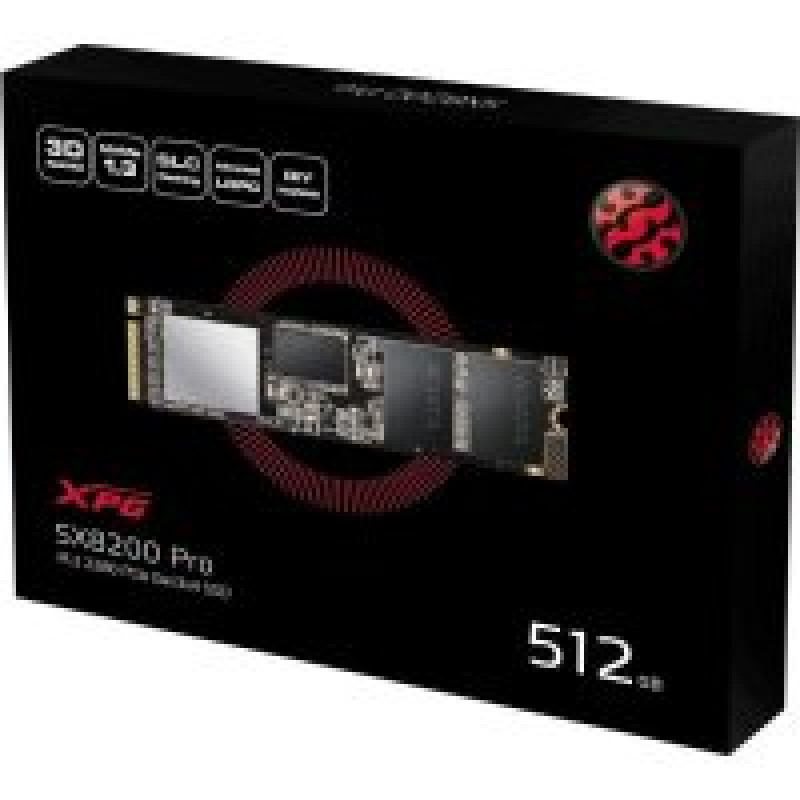 Накопичувач SSD ADATA M.2 2280 512GB (ASX8200PNP-512GT-C)
