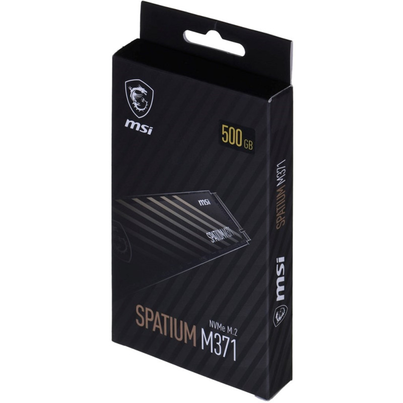 Накопичувач SSD MSI Spatium 500GB M371 M.2 2280 (S78-440K160-P83)