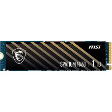 Накопичувач SSD MSI Spatium M450 1TB NVMe M.2 PCIe 4.0 TLC 3D NAND (S78-440L980-P83/S78-440L0M0-P83)