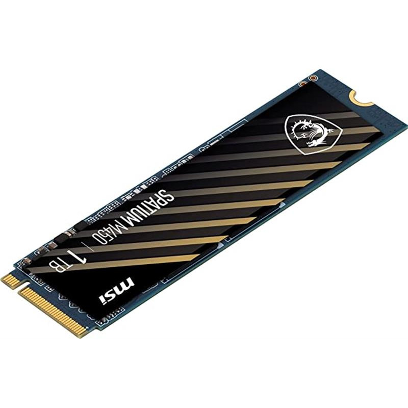 Накопичувач SSD MSI Spatium M450 1TB NVMe M.2 PCIe 4.0 TLC 3D NAND (S78-440L980-P83/S78-440L0M0-P83)