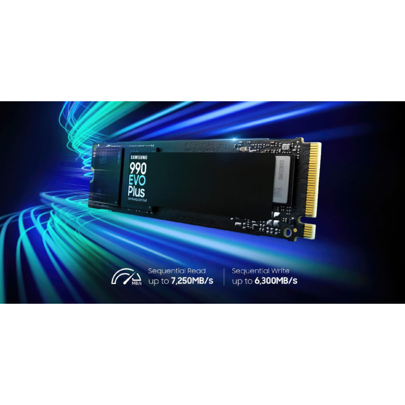 Накопичувач SSD M.2 Samsung 990 EVO Plus Piccolo 4TB (MZ-V9S4T0BW)