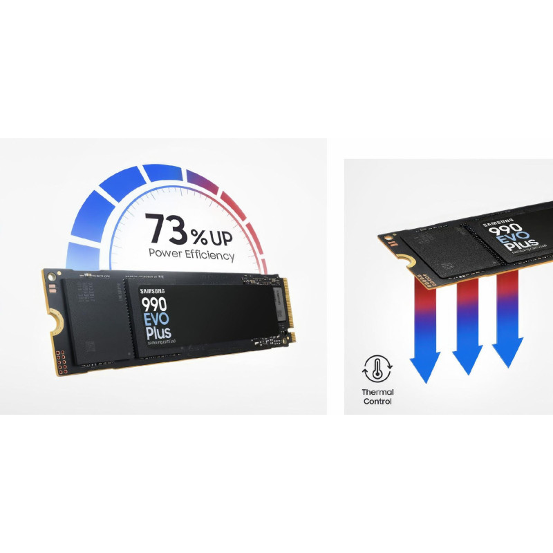 Накопичувач SSD M.2 Samsung 990 EVO Plus Piccolo 4TB (MZ-V9S4T0BW)