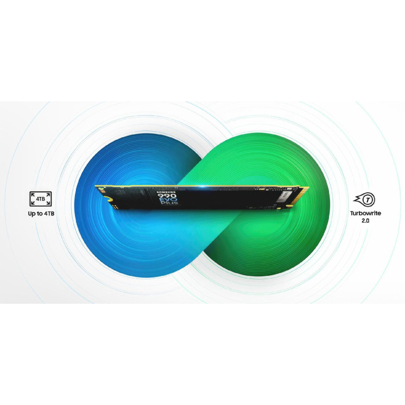 Накопичувач SSD M.2 Samsung 990 EVO Plus Piccolo 4TB (MZ-V9S4T0BW)