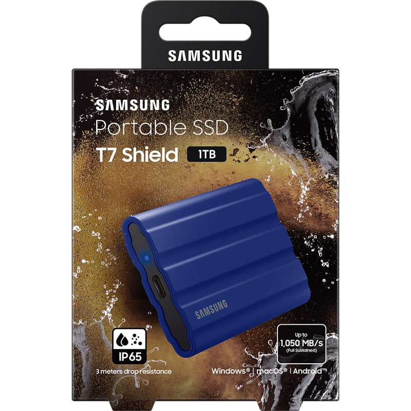Накопичувач SSD Samsung USB 3.2 1TB T7 Shield (MU-PE1T0R/EU)