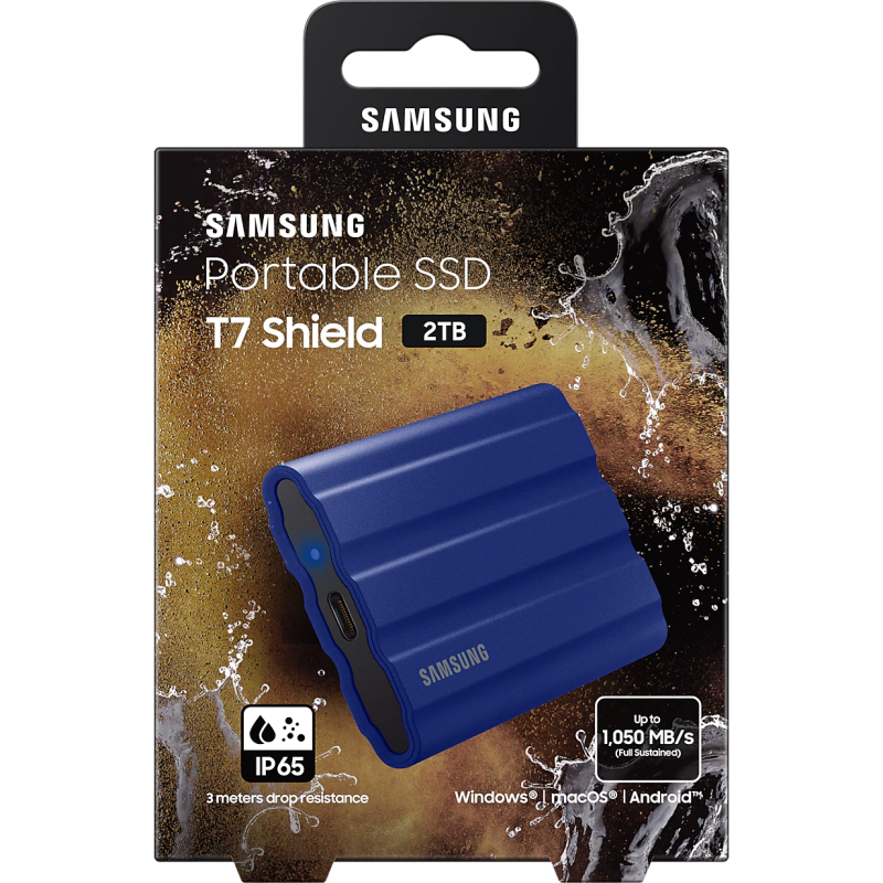 Накопичувач SSD Samsung USB 3.2 2TB T7 Shield (MU-PE2T0R/EU)