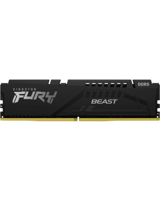 Модуль пам'яті Kingston DDR5 16GB 5200 МГц Beast Black Fury (ex.HyperX) (KF552C40BB-16)
