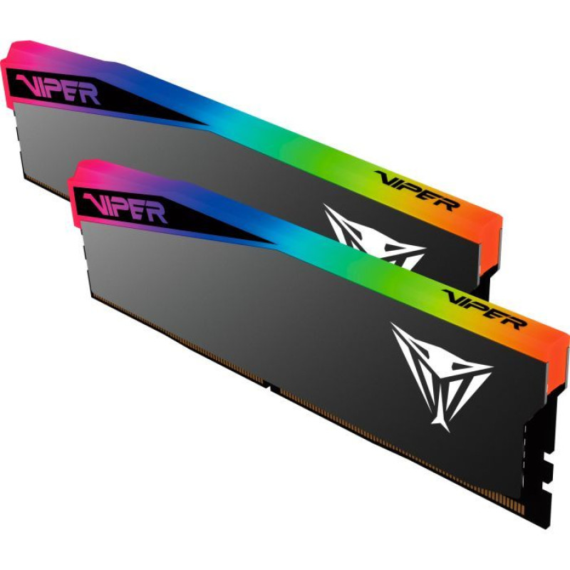 Модуль пам'яті Patriot DDR5 32GB (2x16GB) 6400 MHz Viper Elite 5 Ultra RGB (VEUR532G6432K)