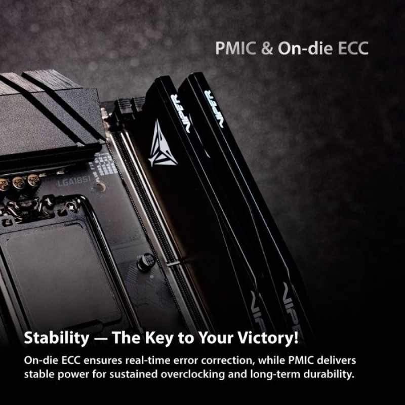 Модуль пам'яті Patriot DDR5 32GB (2x16GB) 6400 MHz Viper Elite 5 Ultra RGB (VEUR532G6432K)