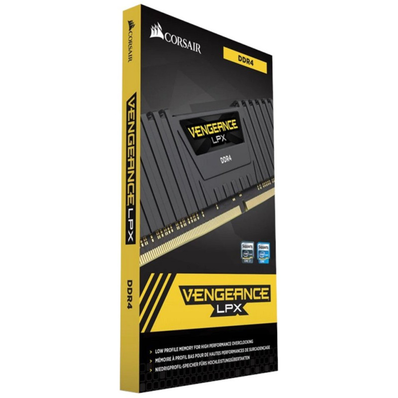 Модуль пам'яті Corsair DDR4 32GB (2x16GB) 3000 MHz Vengeance LPX Black (CMK32GX4M2D3000C16)