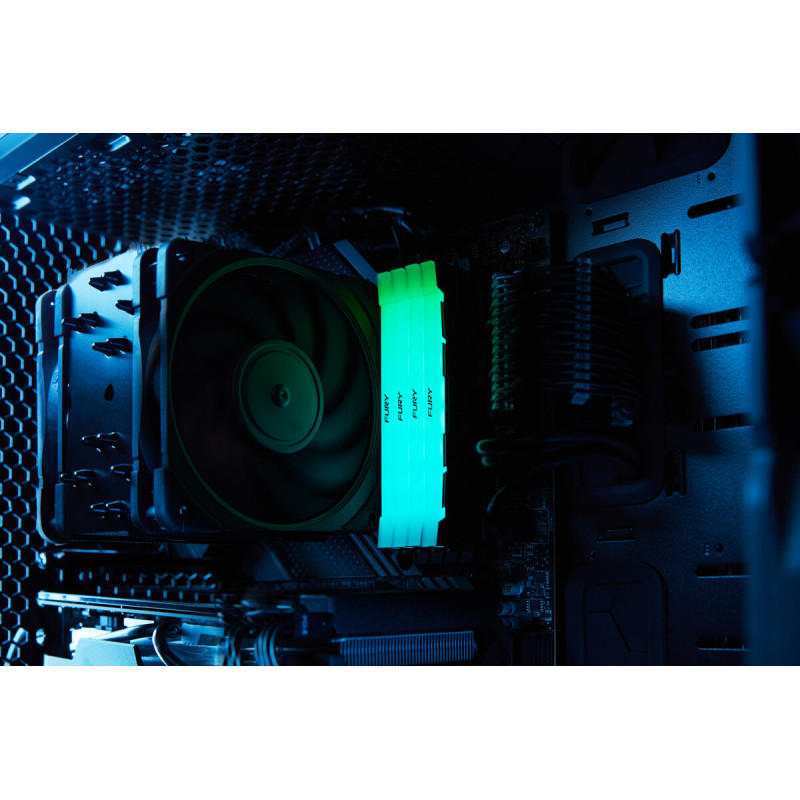 Модуль пам'яті Kingston DDR4 64GB (2x32GB) 3600 MHz FURY Renegade RGB Fury (ex. HyperX) (KF436C18RB2AK2/64)