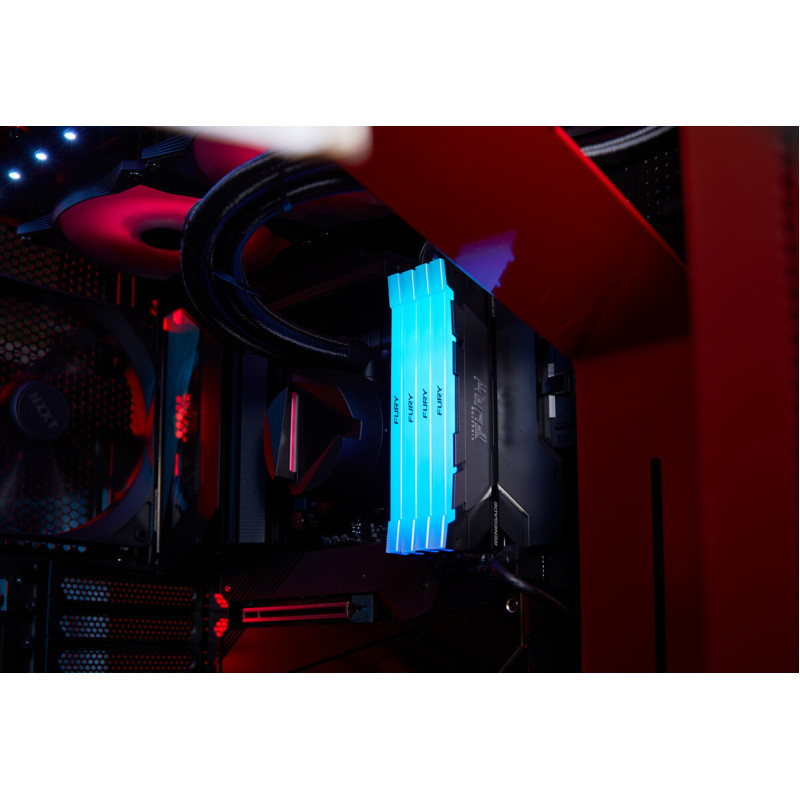 Модуль пам'яті Kingston DDR4 64GB (2x32GB) 3600 MHz FURY Renegade RGB Fury (ex. HyperX) (KF436C18RB2AK2/64)