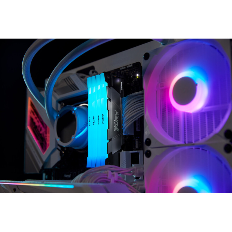 Модуль пам'яті Kingston DDR4 64GB (2x32GB) 3600 MHz FURY Renegade RGB Fury (ex. HyperX) (KF436C18RB2AK2/64)