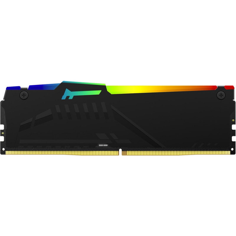 Модуль пам'яті Kingston DDR5 64GB KIT (32GBx2) 5200 FURY Beast RGB (KF552C40BB2AK2-64)