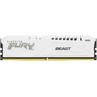 Модуль пам'яті Kingston DDR5 16GB 5600 MHz FURY Beast White Fury (ex. HyperX) (KF556C40BW-16)