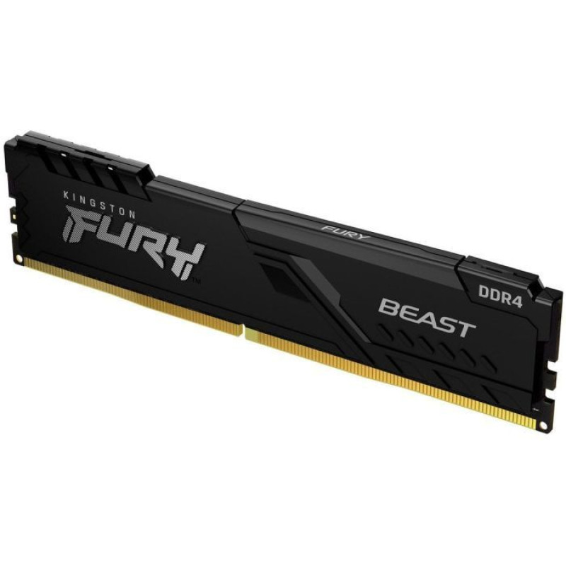 Модуль пам'яті Kingston DDR4 16GB/3200 Fury Beast Black (KF432C16BB1/16WP)