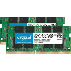 Модуль пам'яті CRUCIAL 16GB PC25600 DDR4 SO KIT2 (CT2K8G4SFRA32A)