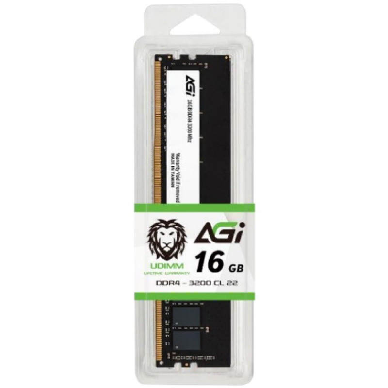 Модуль пам'яті AGI DDR4 16Gb 3200MHz (AGI320016UD138-ST)