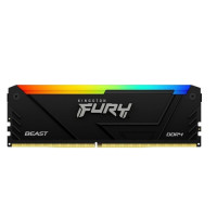 Модуль пам'яті Kingston DDR4 8GB/3200 Fury Beast RGB (KF432C16BB2A/8WP)