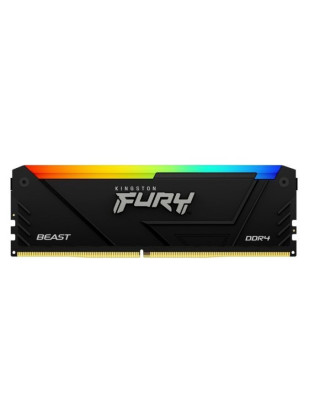 Модуль пам'яті Kingston DDR4 8GB/3200 Fury Beast RGB (KF432C16BB2A/8WP)