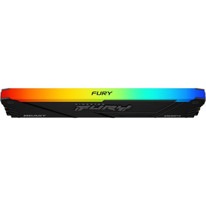 Модуль пам'яті Kingston DDR4 8GB/3200 Fury Beast RGB (KF432C16BB2A/8WP)