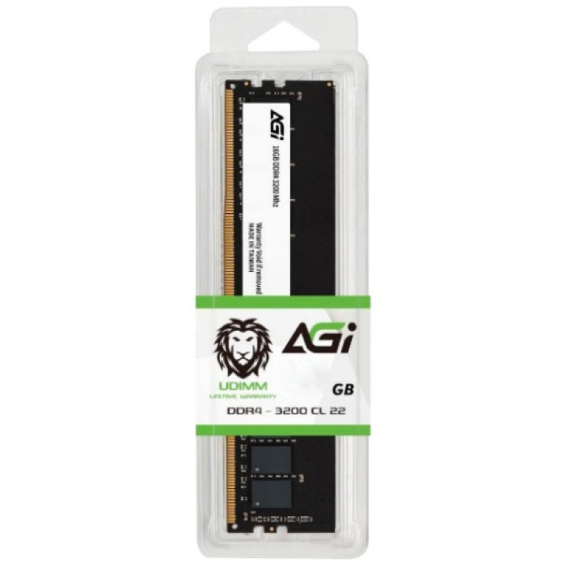 Модуль пам'яті AGI DDR4 8Gb 3200MHz (AGI320008UD138-ST)