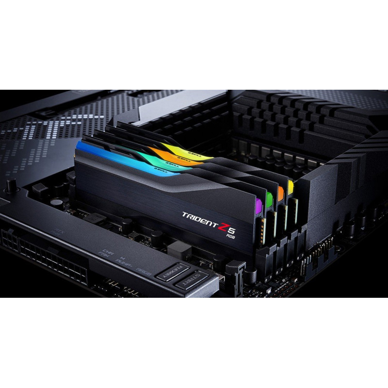 Модуль пам'яті G.Skill 32 GB (2x16 GB) DDR5 6400 MHz Trident Z5 RGB Black (F5-6400J3039G16GX2-TZ5RK)