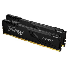 Модуль пам'яті Kingston FURY 32 ГБ (2x16 ГБ) DDR4 3200 МГц Beast Black (KF432C16BB1K2/32) 