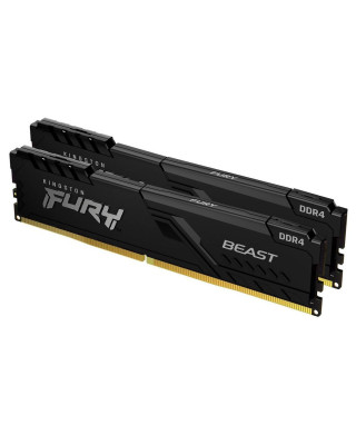 Модуль пам'яті Kingston FURY 32 ГБ (2x16 ГБ) DDR4 3200 МГц Beast Black (KF432C16BB1K2/32) 