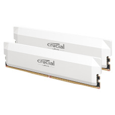 Модуль пам'яті Crucial 32 GB (2x16GB) DDR5 6000 MHz Pro Overclocking White (CP2K16G60C36U5W)
